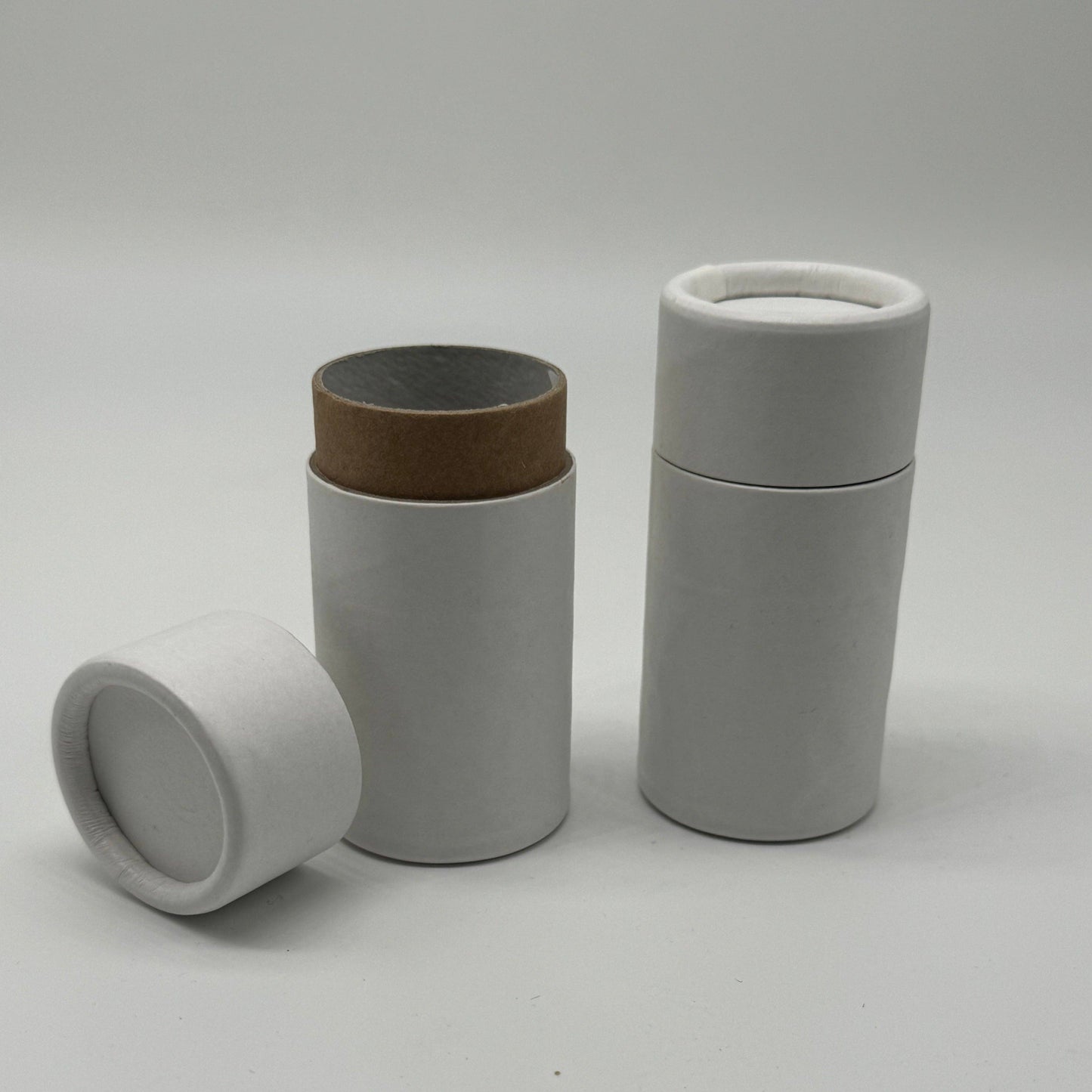 GreenWay Containers - 1.25 ounce / 35 g Push-Up Paper Tube: Brown / 50