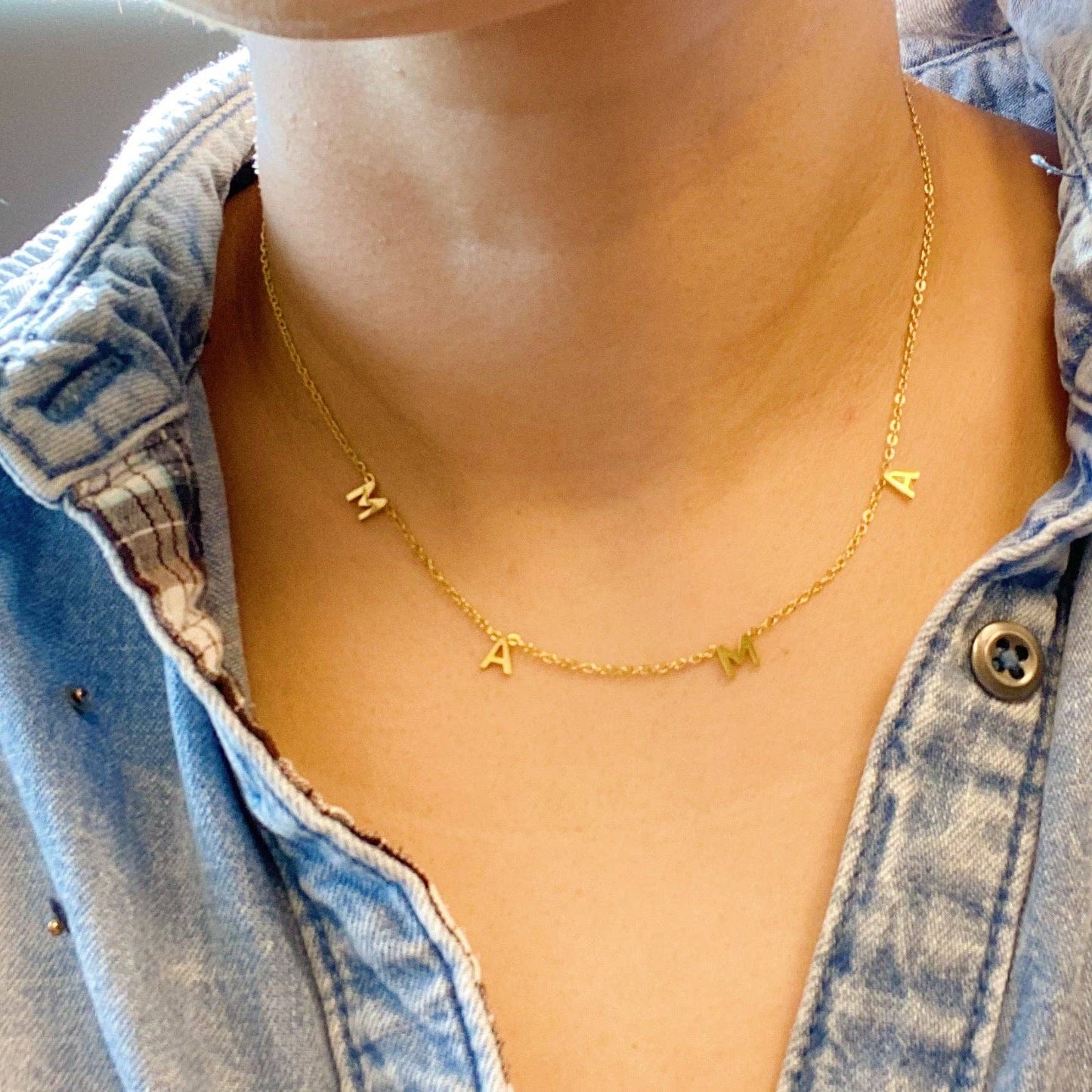 Ellison+Young - Golden Mama Necklace