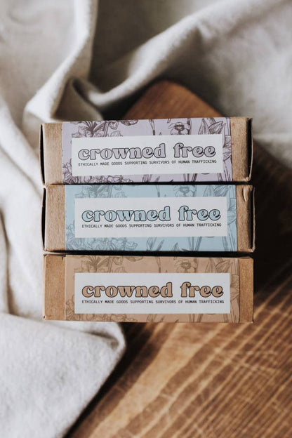 Crowned Free - Tallow Soap - Unscented - Made by Survivors