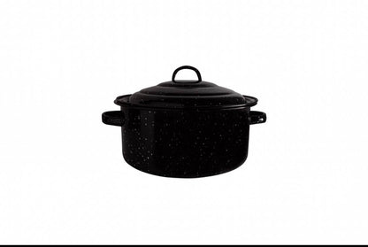 Kadra Kitchenware - Millvado - Granite, Stock Pot w/ Lid, 5 qt