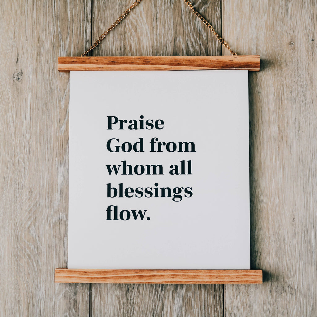 The Daily Grace Co - Doxology Print