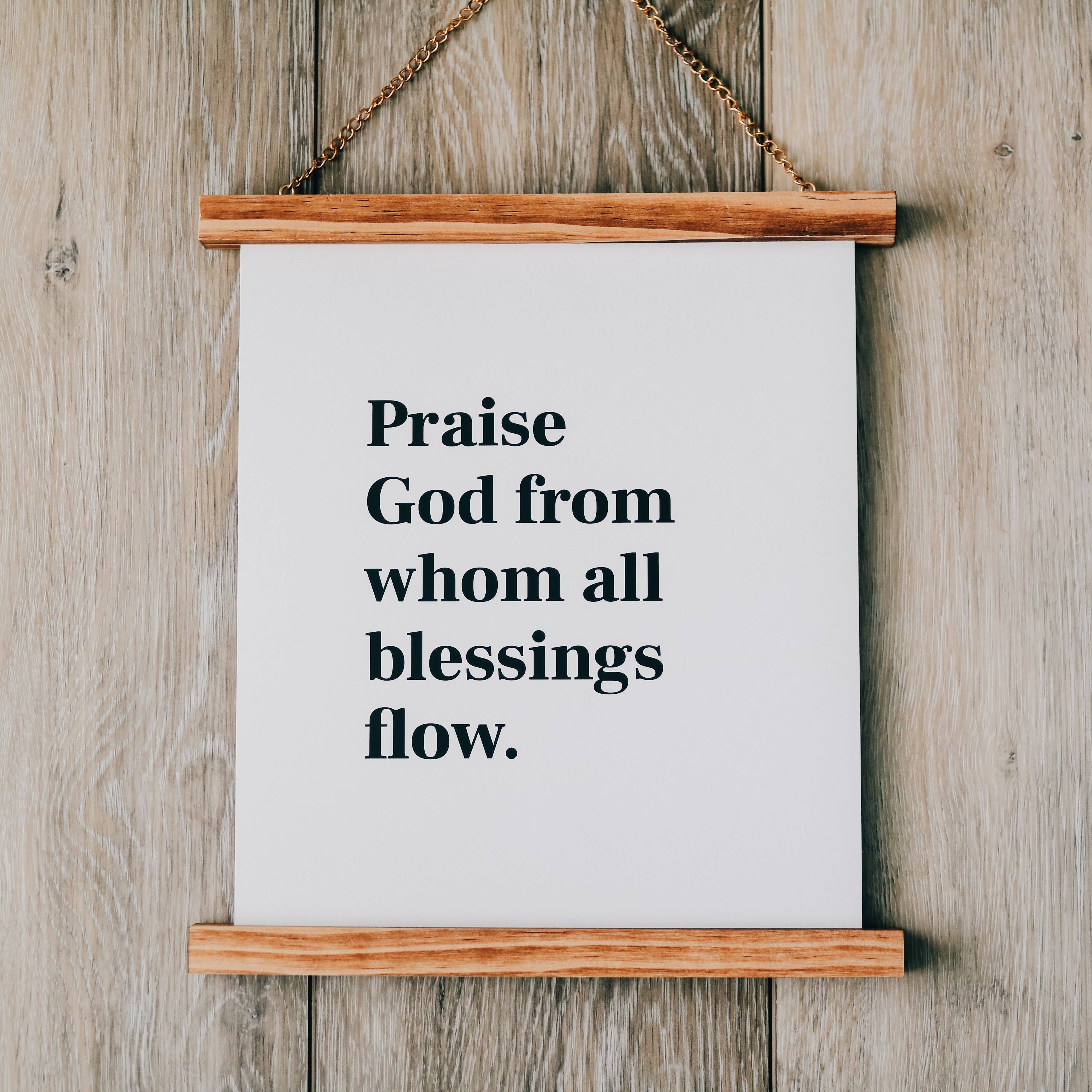 The Daily Grace Co - Doxology Print