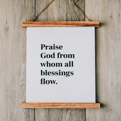 The Daily Grace Co - Doxology Print