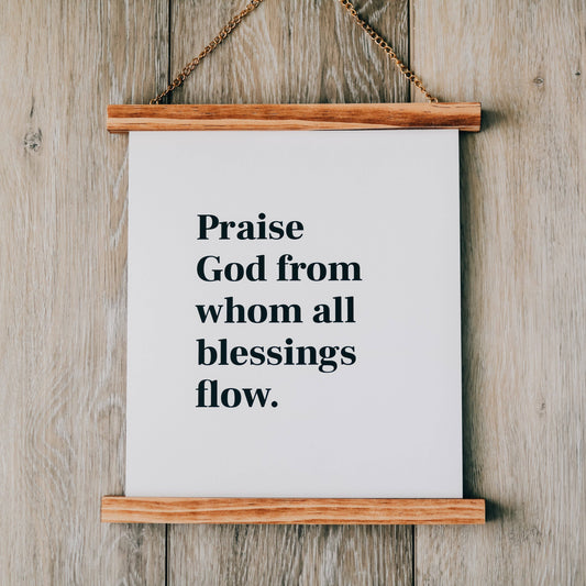 The Daily Grace Co - Doxology Print