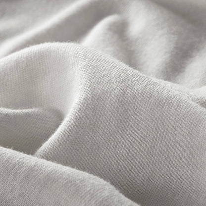 Olliix - All Season Jersey Knit Cotton Blend Sheet Set: Grey / King