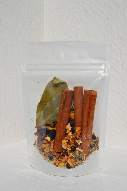 Evergreen View Farm - UNLABELED Simmer Pot Spice Packets Stovetop Christmas: Brown standup pouch / North Woods