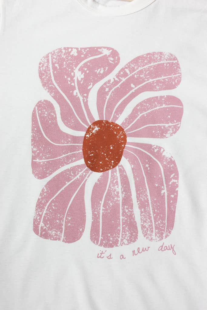 Crowned Free - It's a New Day Tee: 2XL