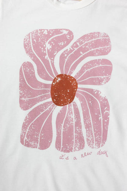 Crowned Free - It's a New Day Tee: 2XL