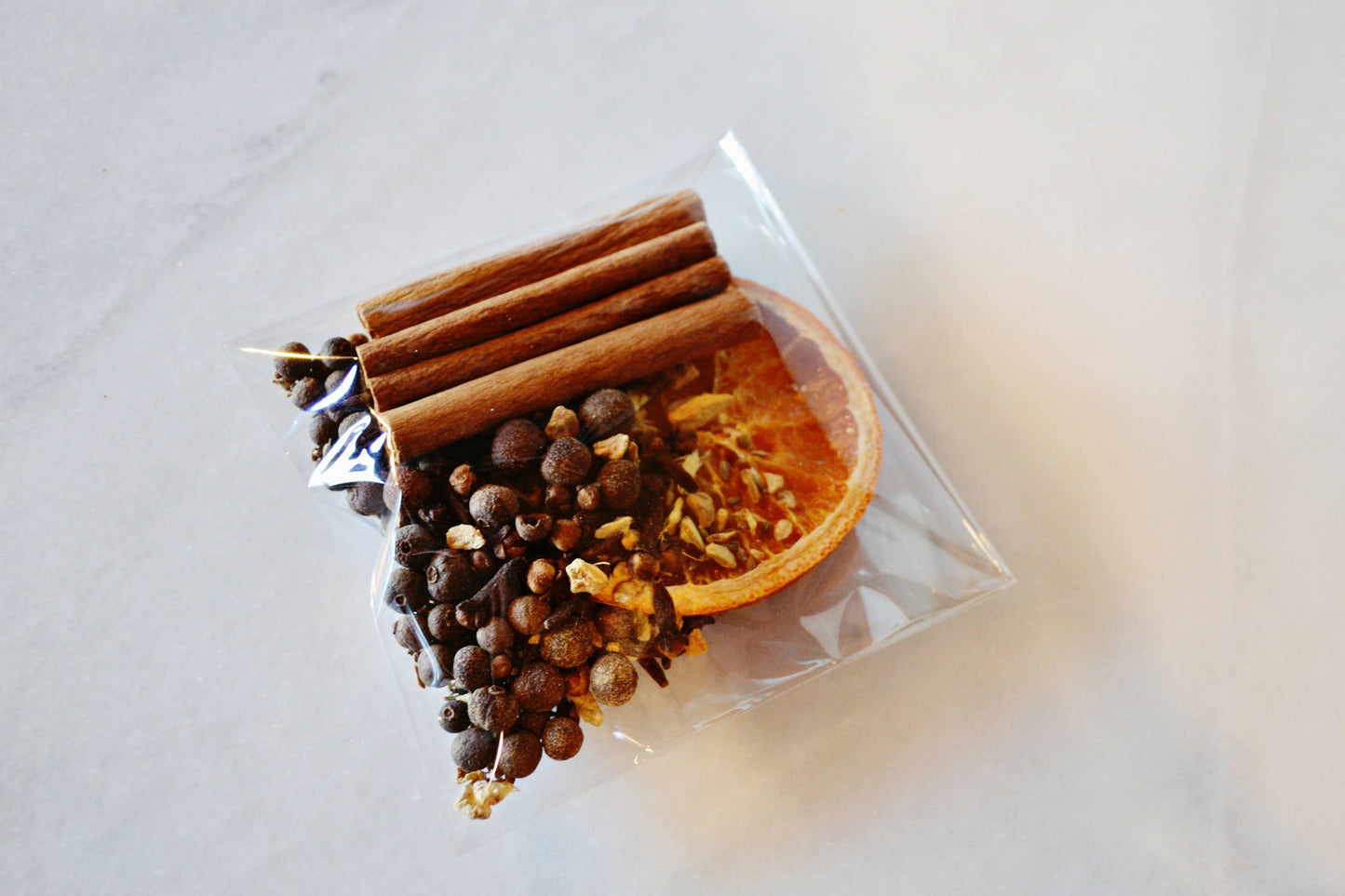 Evergreen View Farm - UNLABELED Simmer Pot Spice Packets Stovetop Christmas: Brown standup pouch / North Woods