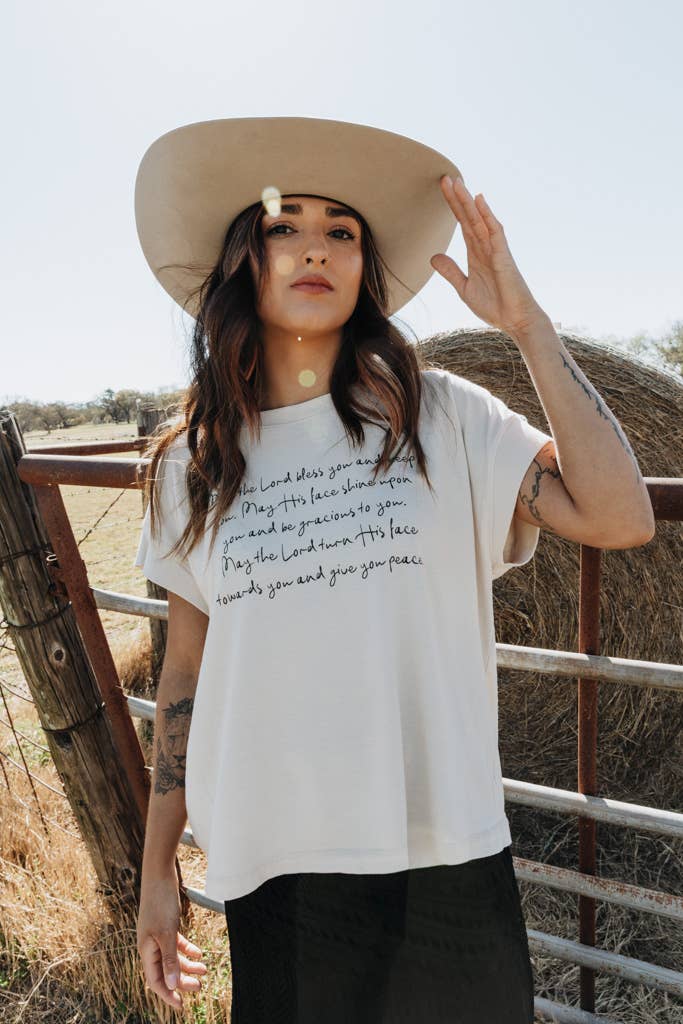 Crowned Free - May The Lord Bless You Tee: 2XL