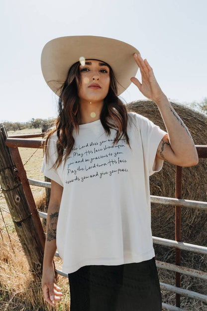 Crowned Free - May The Lord Bless You Tee: 2XL