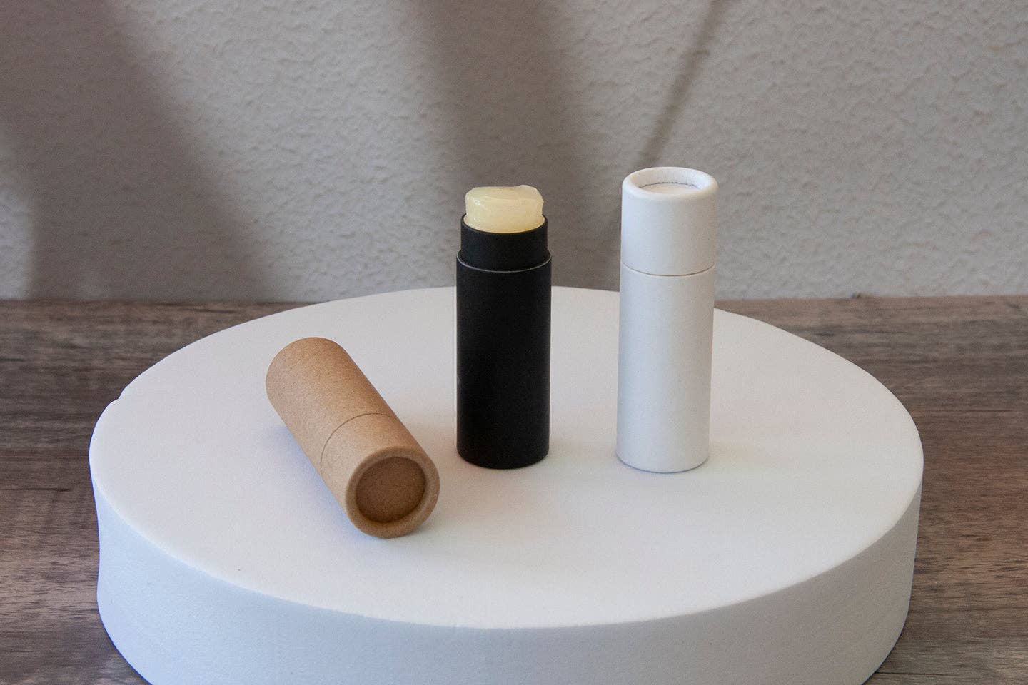 GreenWay Containers - .15 ounce / 4.25 g Push-Up Lip Balm Tube: Brown / 100