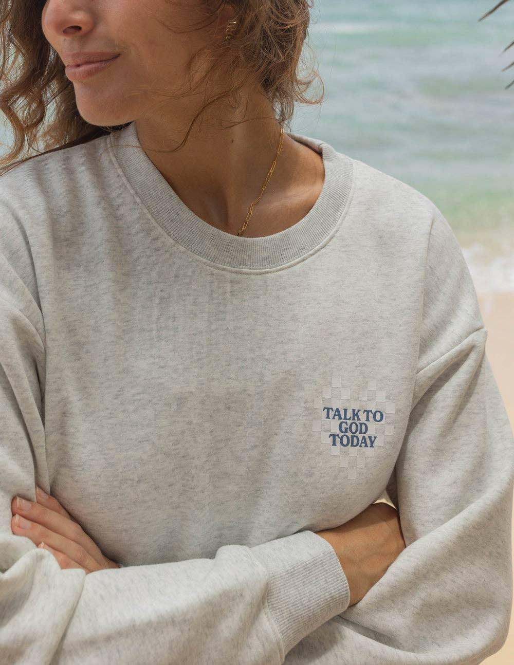 Elevated Faith - Talk to God Unisex Crewneck: 2XL