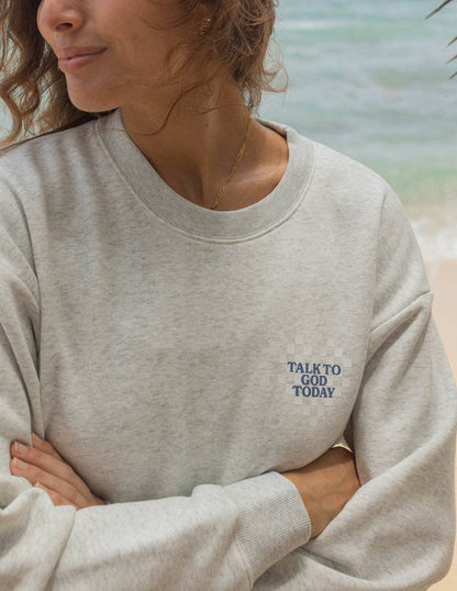 Elevated Faith - Talk to God Unisex Crewneck: 2XL