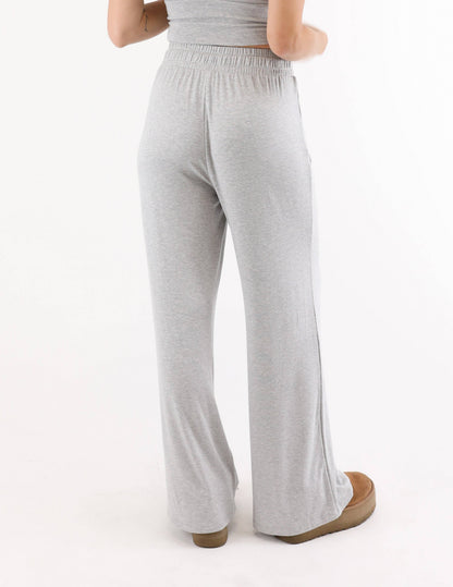 Glyder - Relaxed Straight Leg: Heather Grey: Heather Grey / L