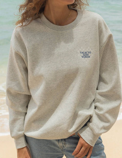 Elevated Faith - Talk to God Unisex Crewneck: 2XL