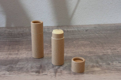 GreenWay Containers - .15 ounce / 4.25 g Push-Up Lip Balm Tube: Brown / 100