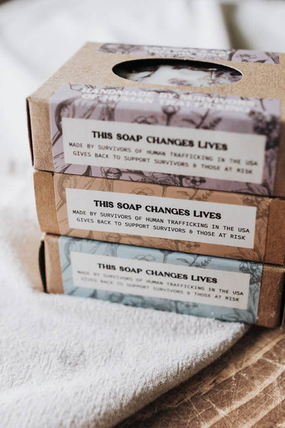 Crowned Free - Tallow Soap - Citrus - Made by Survivors