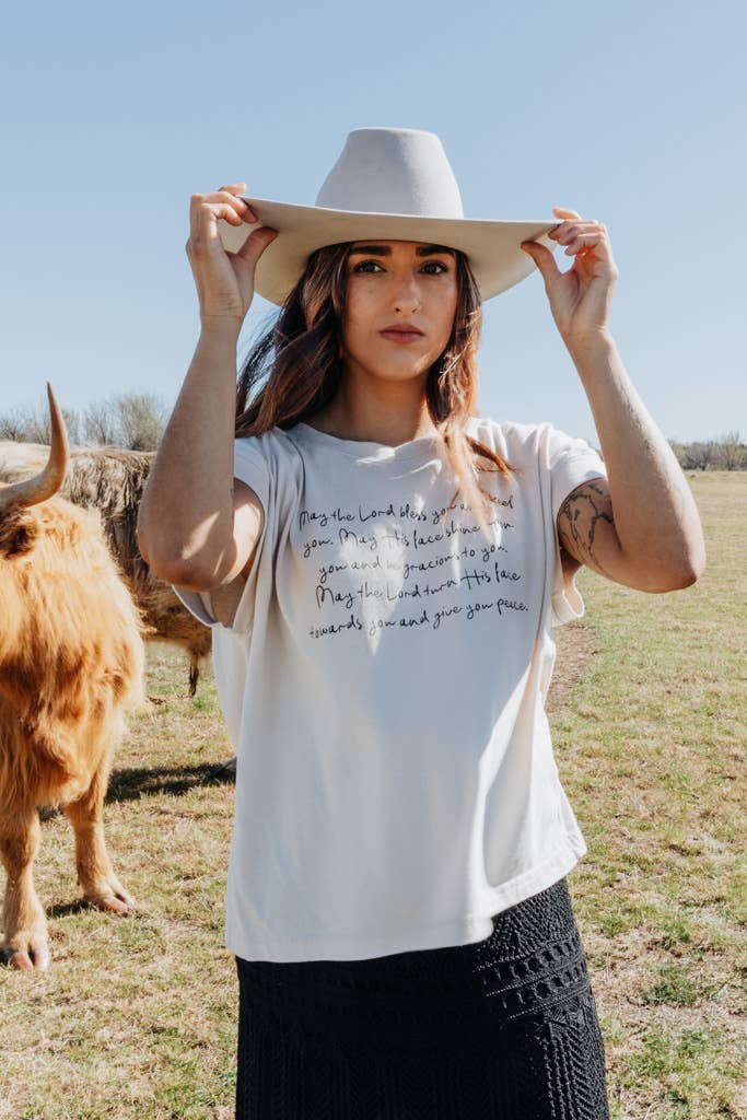 Crowned Free - May The Lord Bless You Tee: 2XL