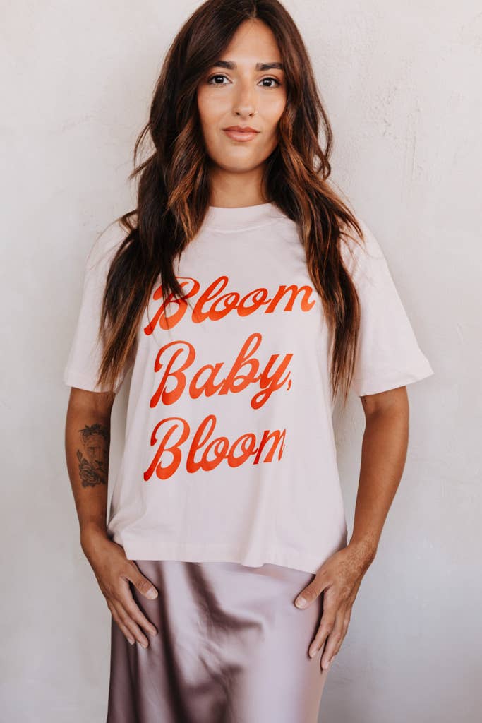 Crowned Free - Bloom Baby Bloom Tee : 2XL