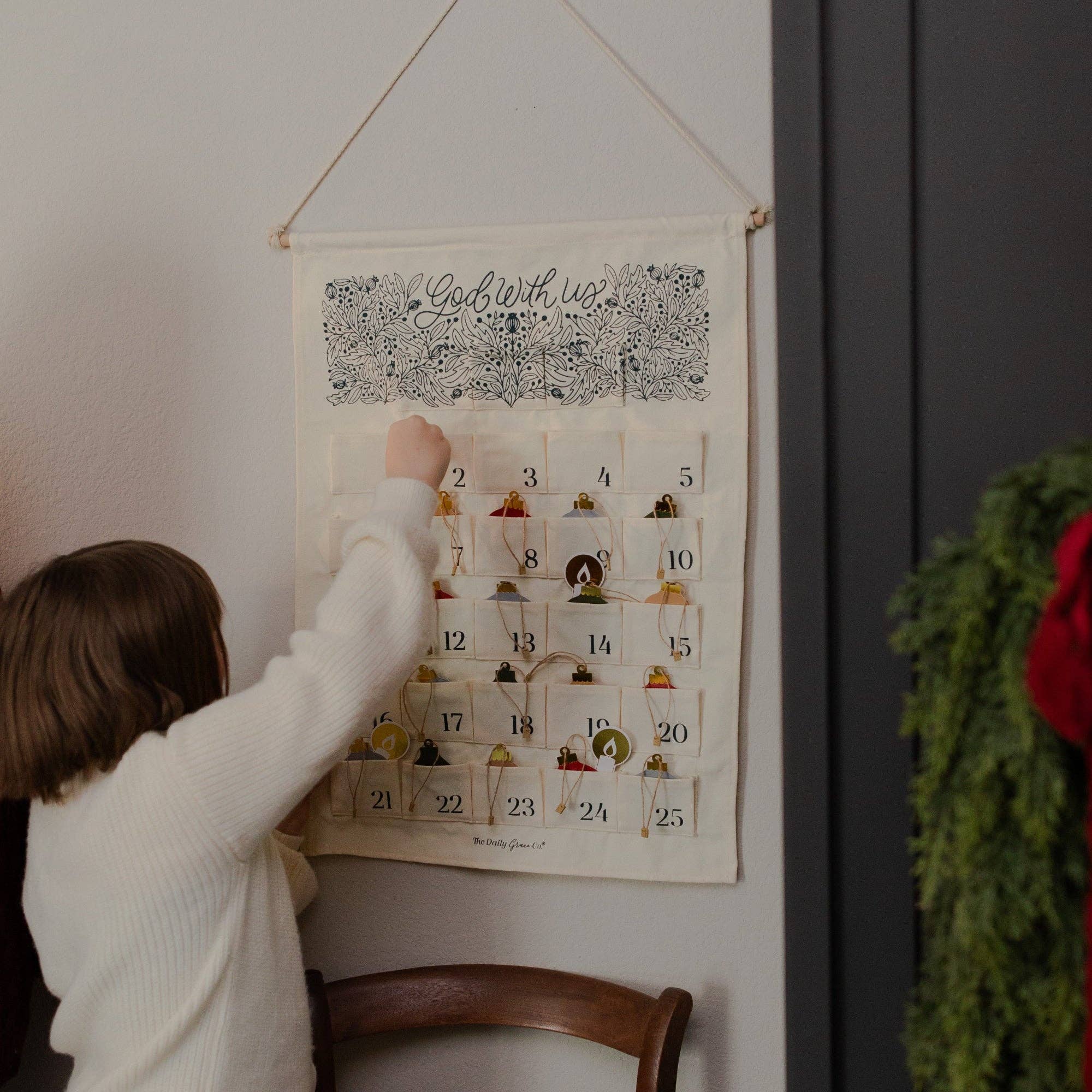 The Daily Grace Co - 2025 Advent Wall Calendar