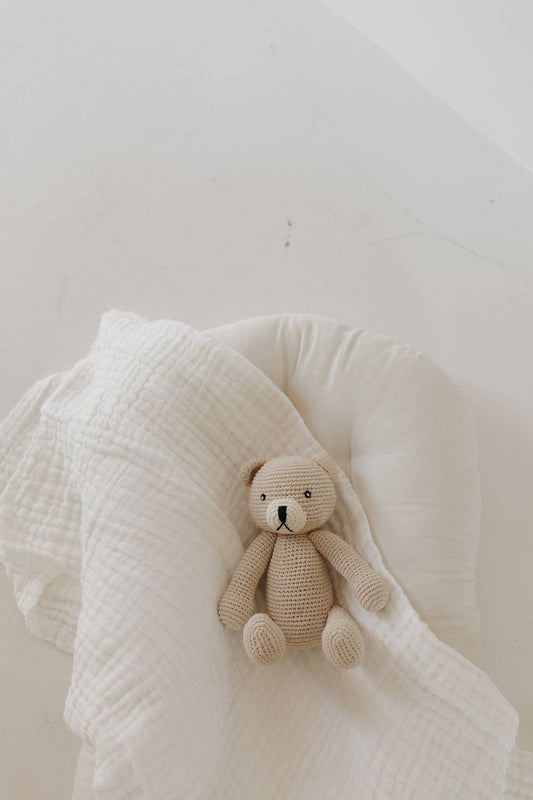 Forever French Baby - Benson the Bear | Knit Doll