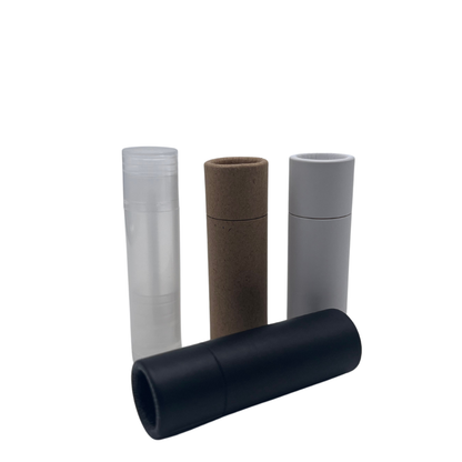 GreenWay Containers - .15 ounce / 4.25 g Push-Up Lip Balm Tube: Brown / 100