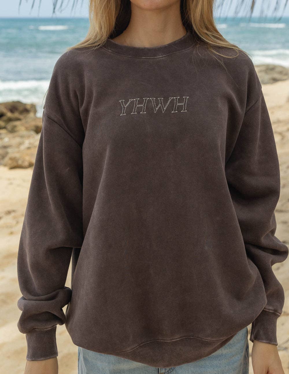 Elevated Faith - YHWH Unisex Crewneck: 2XL