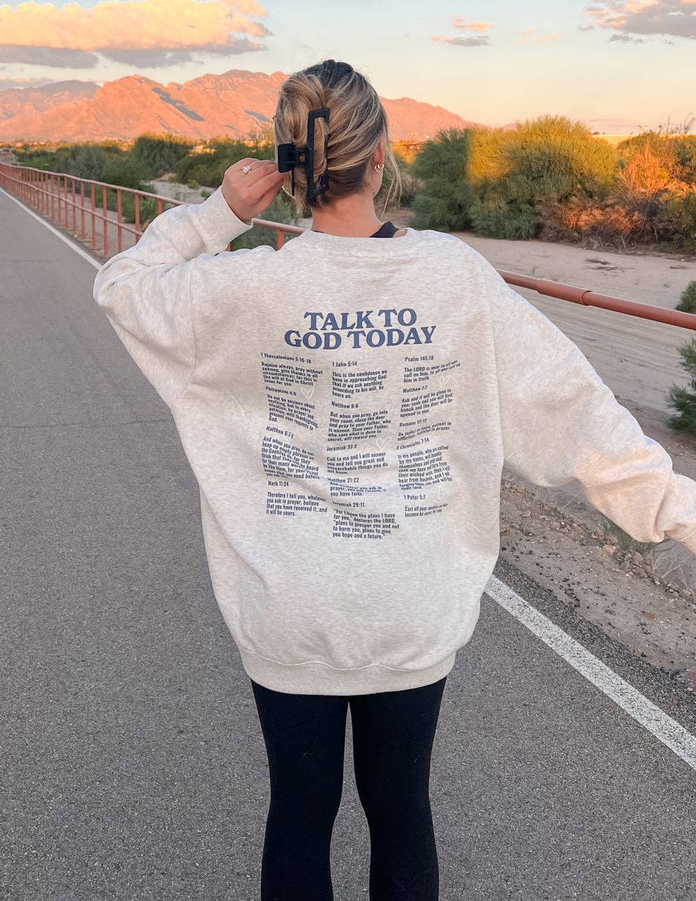 Elevated Faith - Talk to God Unisex Crewneck: 2XL