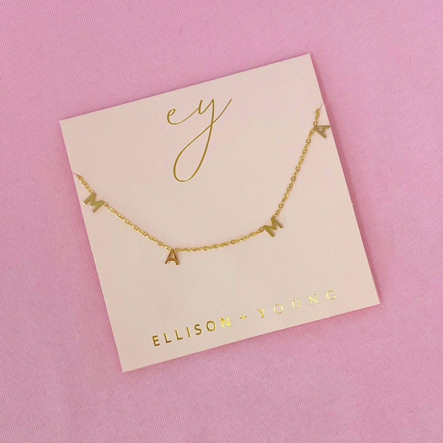 Ellison+Young - Golden Mama Necklace
