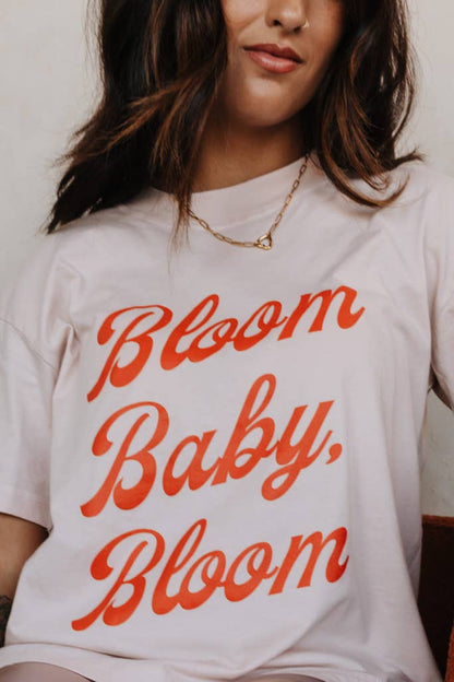Crowned Free - Bloom Baby Bloom Tee : 2XL