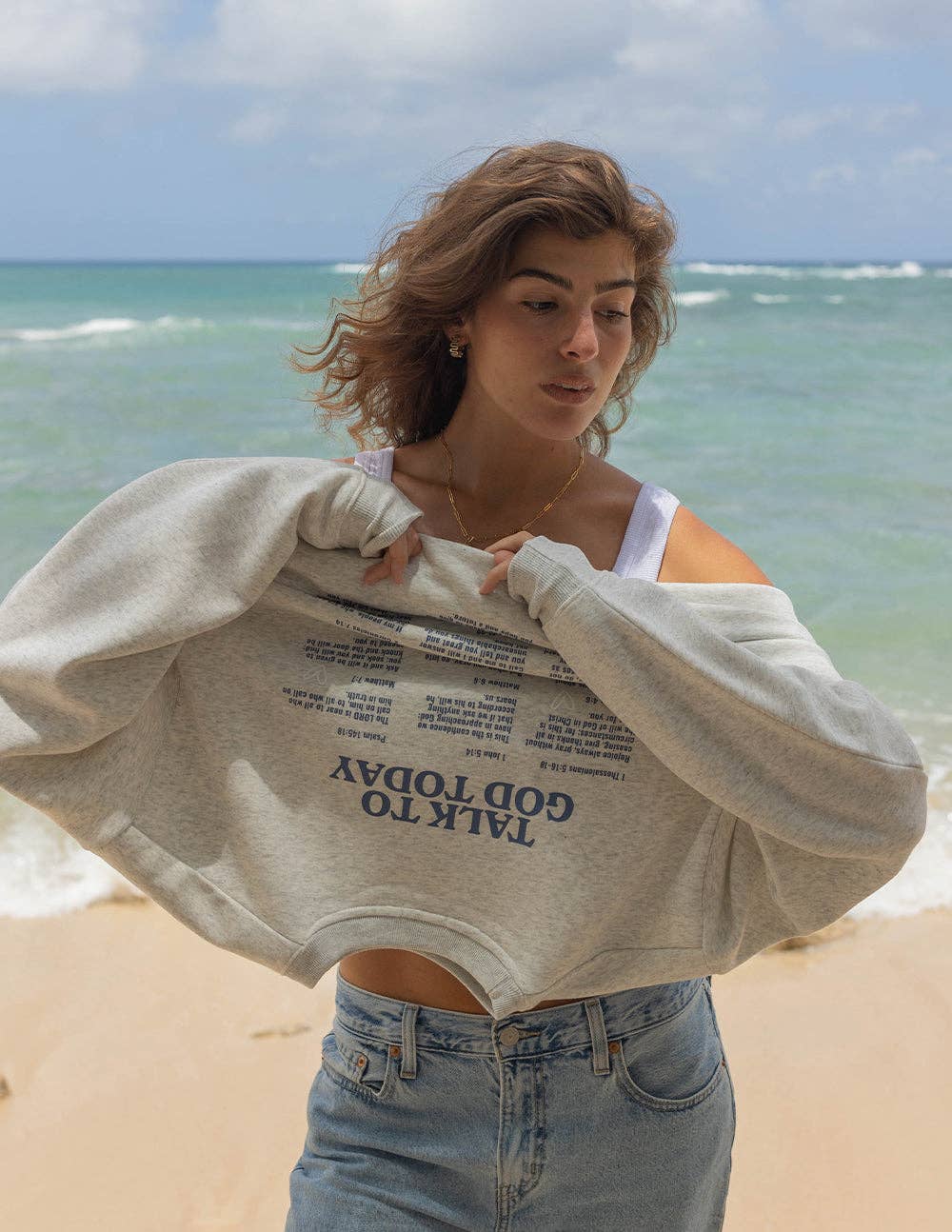 Elevated Faith - Talk to God Unisex Crewneck: 2XL