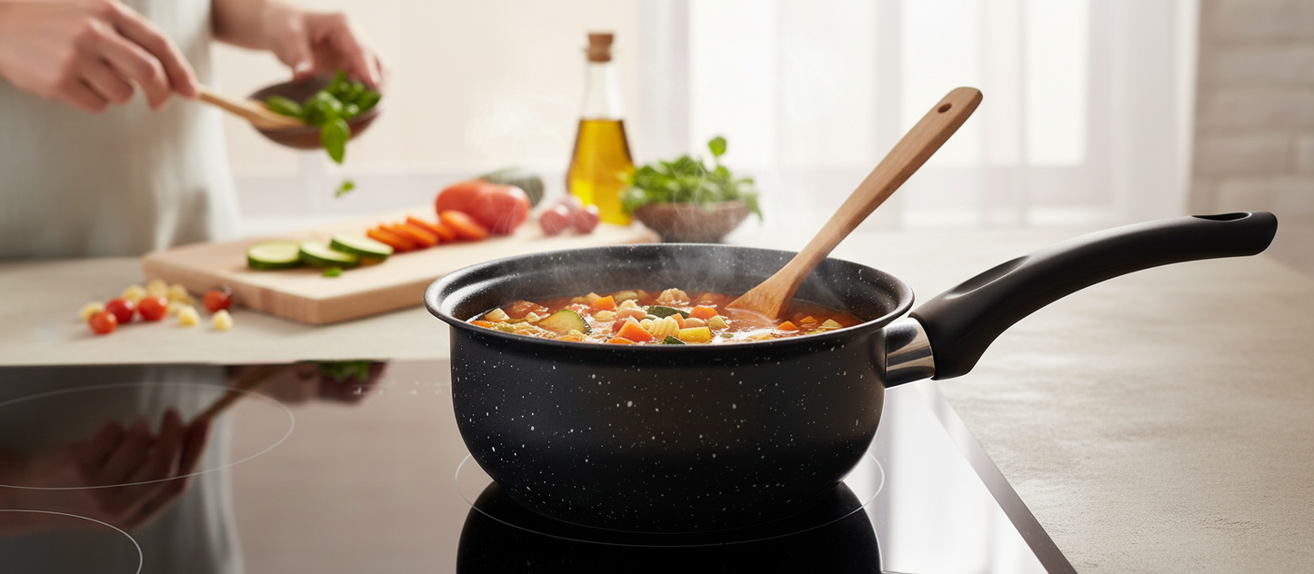 Kadra Kitchenware - Millvado - Ceramic Pot, 3.5 qt