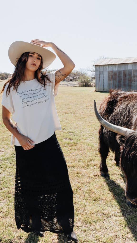Crowned Free - May The Lord Bless You Tee: 2XL