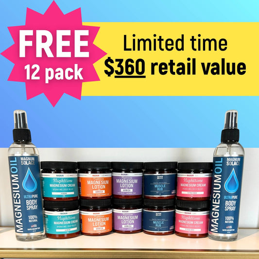 Magnum Solace - 12 Units FREEBIE- Topical Wellness Best Sellers