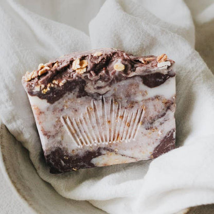 Crowned Free - Tallow Soap - Lavender and Oat - Made by Survivors