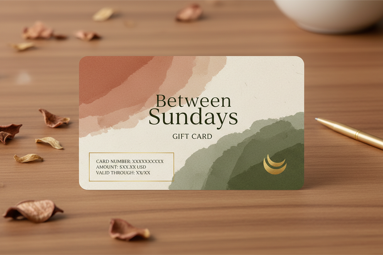 Between Sundays Giftcard