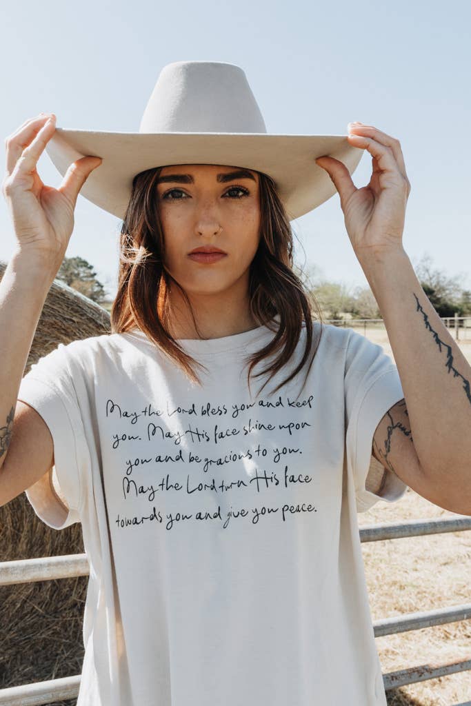 Crowned Free - May The Lord Bless You Tee: 2XL
