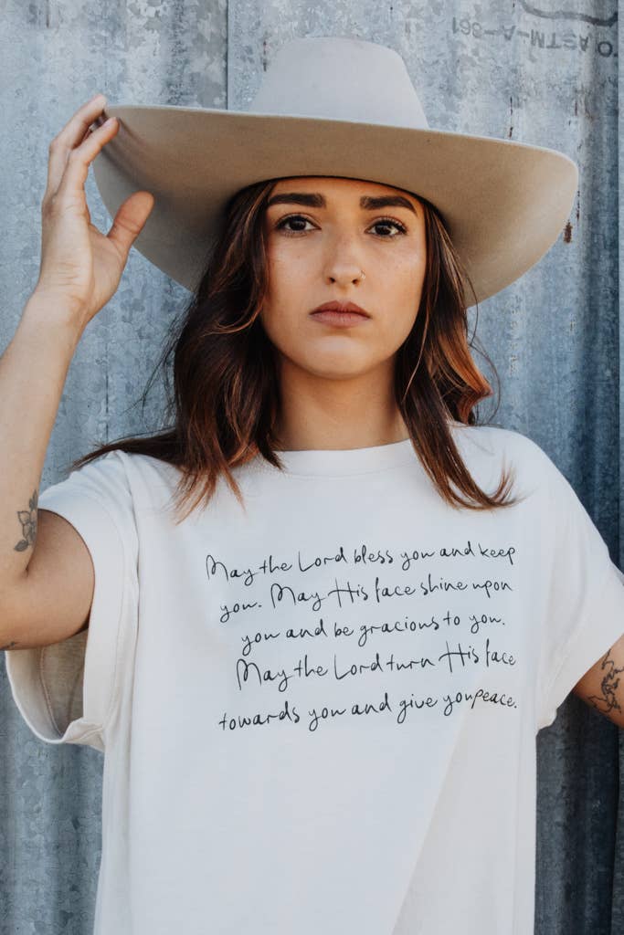 Crowned Free - May The Lord Bless You Tee: 2XL