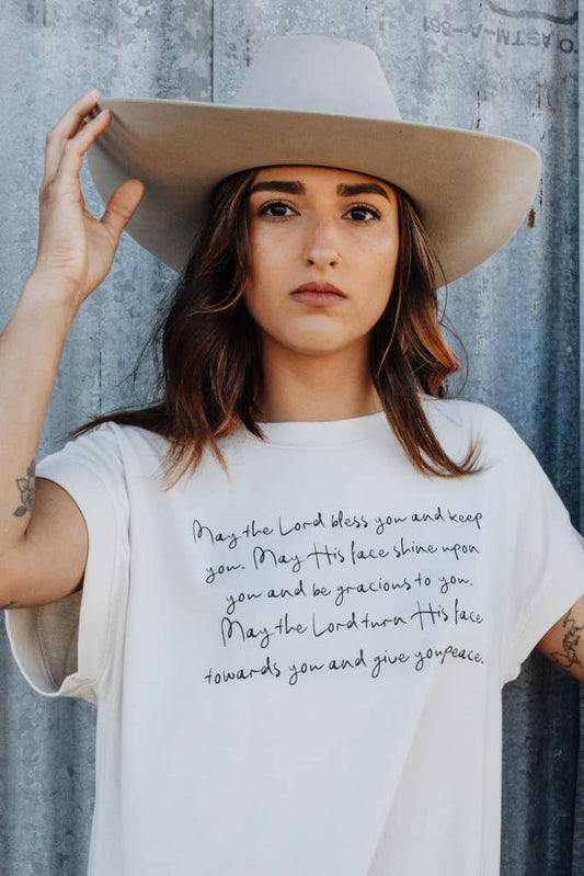Crowned Free - May The Lord Bless You Tee: 2XL