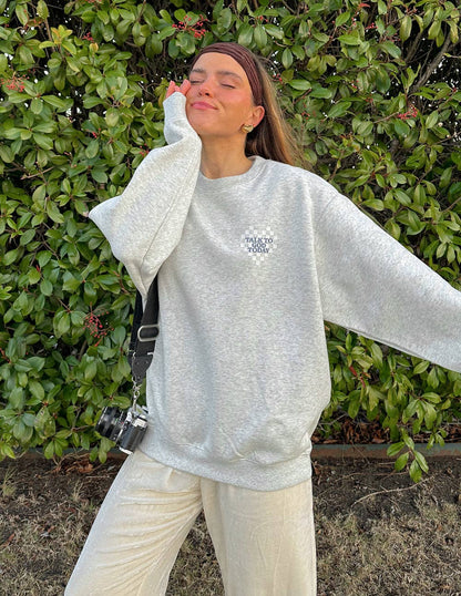 Elevated Faith - Talk to God Unisex Crewneck: 2XL