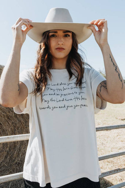 Crowned Free - May The Lord Bless You Tee: 2XL