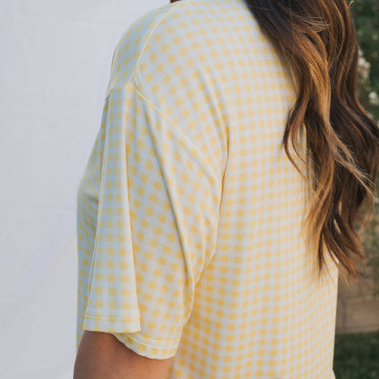 Forever French Baby - Women's Bamboo Short Set | Citron: 2X-Large