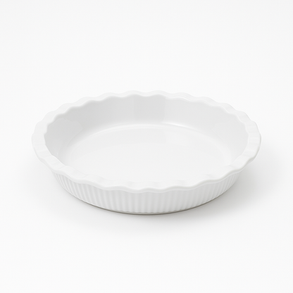 Kadra Kitchenware - Vikko - Ruffle Pie Dish, 9” Baking Surface