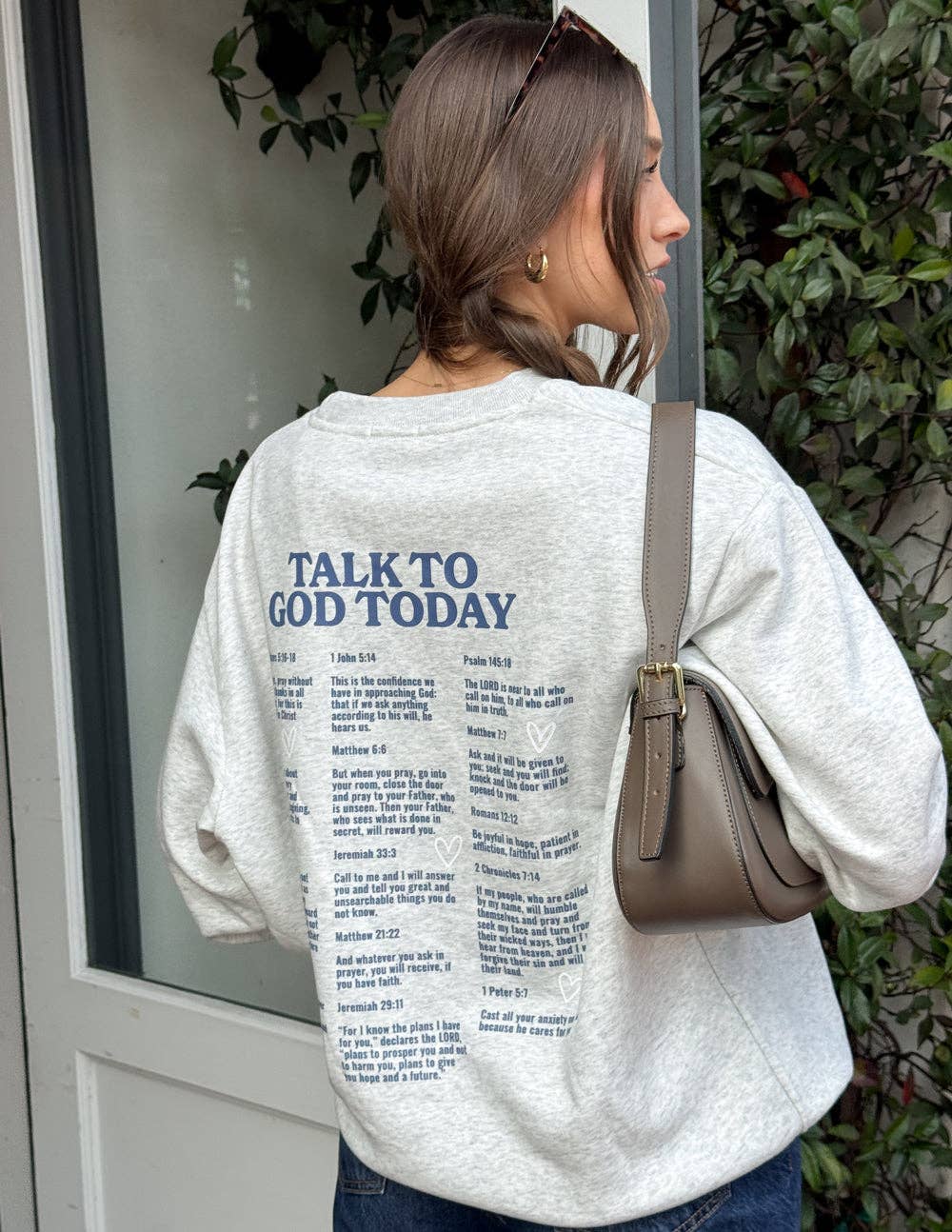 Elevated Faith - Talk to God Unisex Crewneck: 2XL