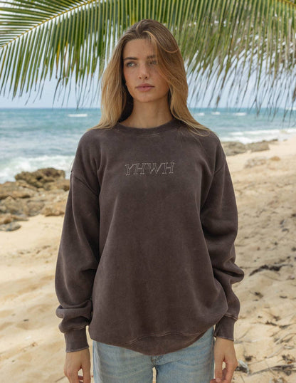 Elevated Faith - YHWH Unisex Crewneck: 2XL