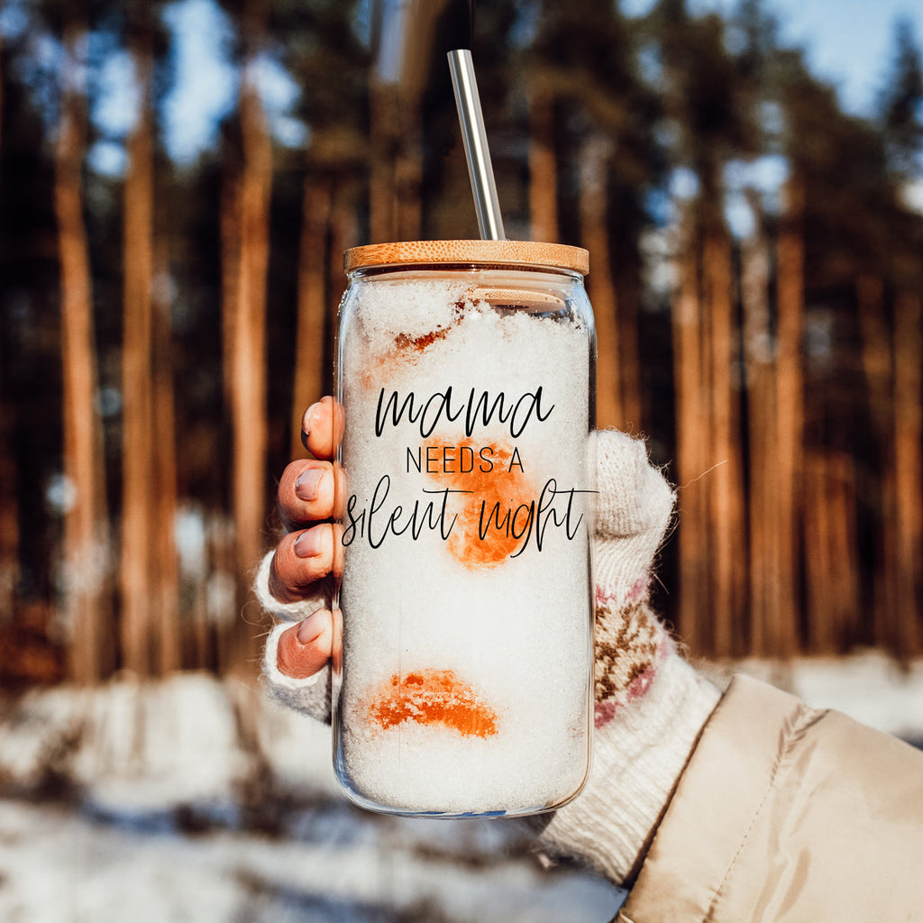 Mama Silent Night Tumbler 17oz
